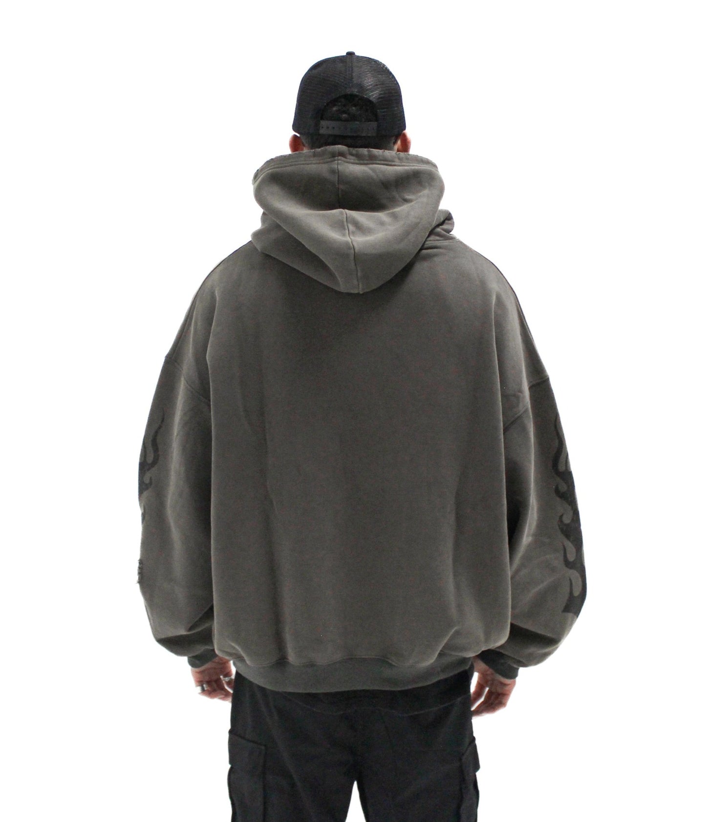 Dark Flames - Vintage Dirt Hoodie